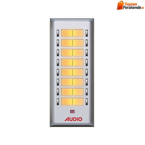 Audio 008324 E16 Basic Zil Paneli Yan Sıra 16lı